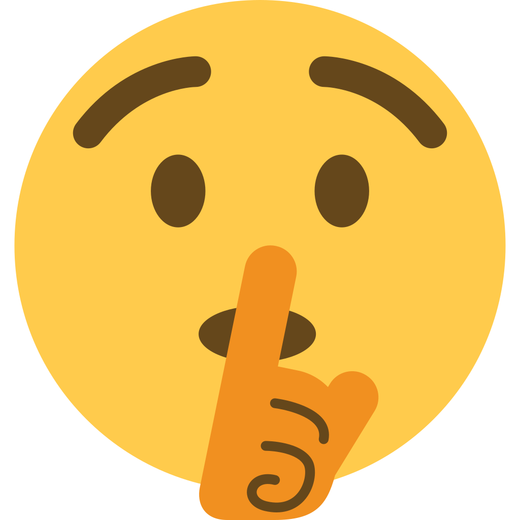 🤫 Shushing Face emoji meaning