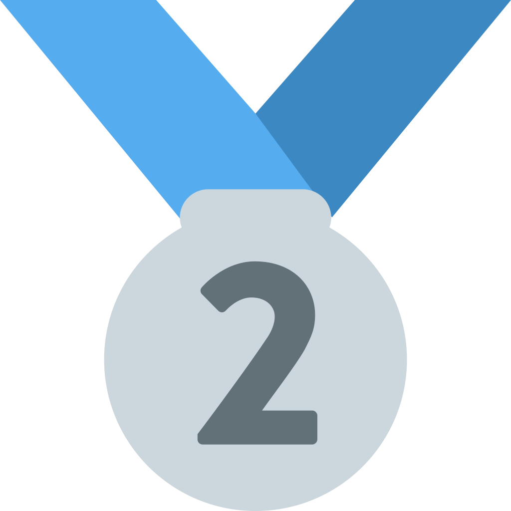 🥈 2nd Place Medal Emoji Meaning