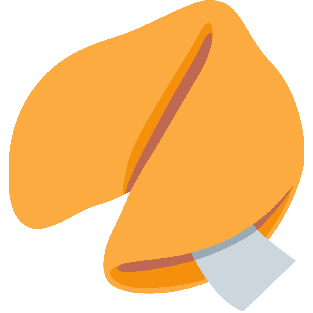 🥠 Fortune Cookie Emoji Meaning