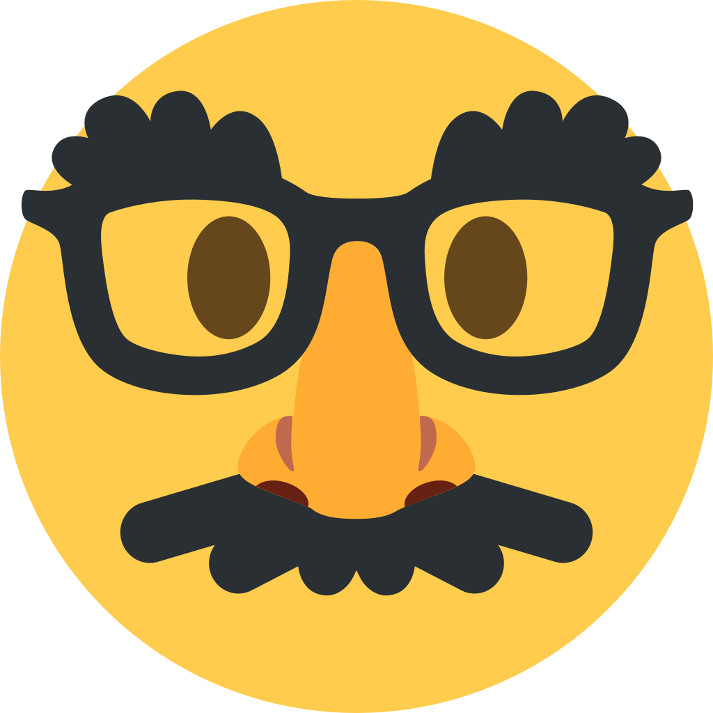 🥸 Disguised Face Emoji Meaning