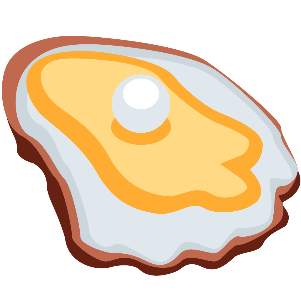 Oyster emoji meaning 🦪