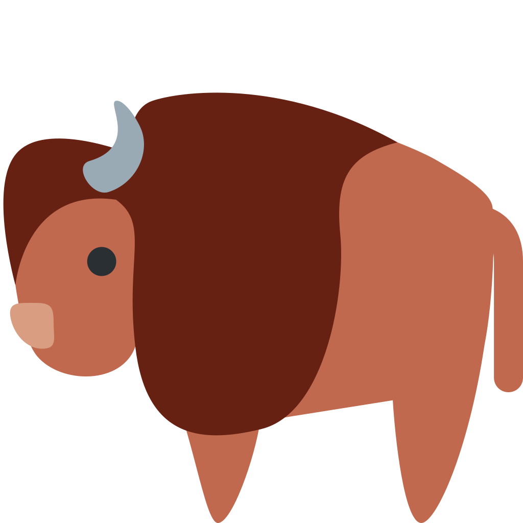 🦬 Bison Emoji Meaning