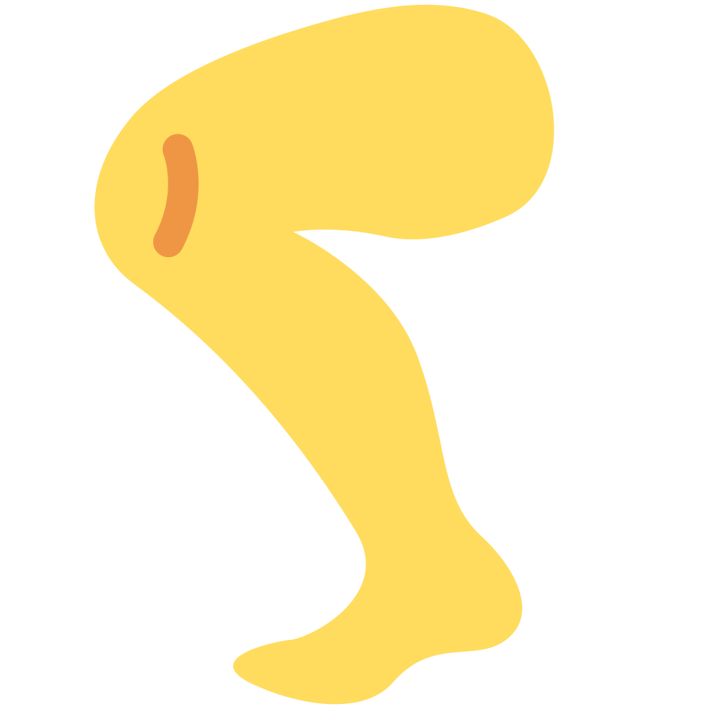 🦵 Leg Emoji Meaning