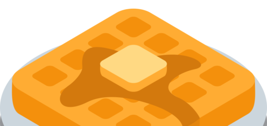 Waffle emoji meaning 🧇