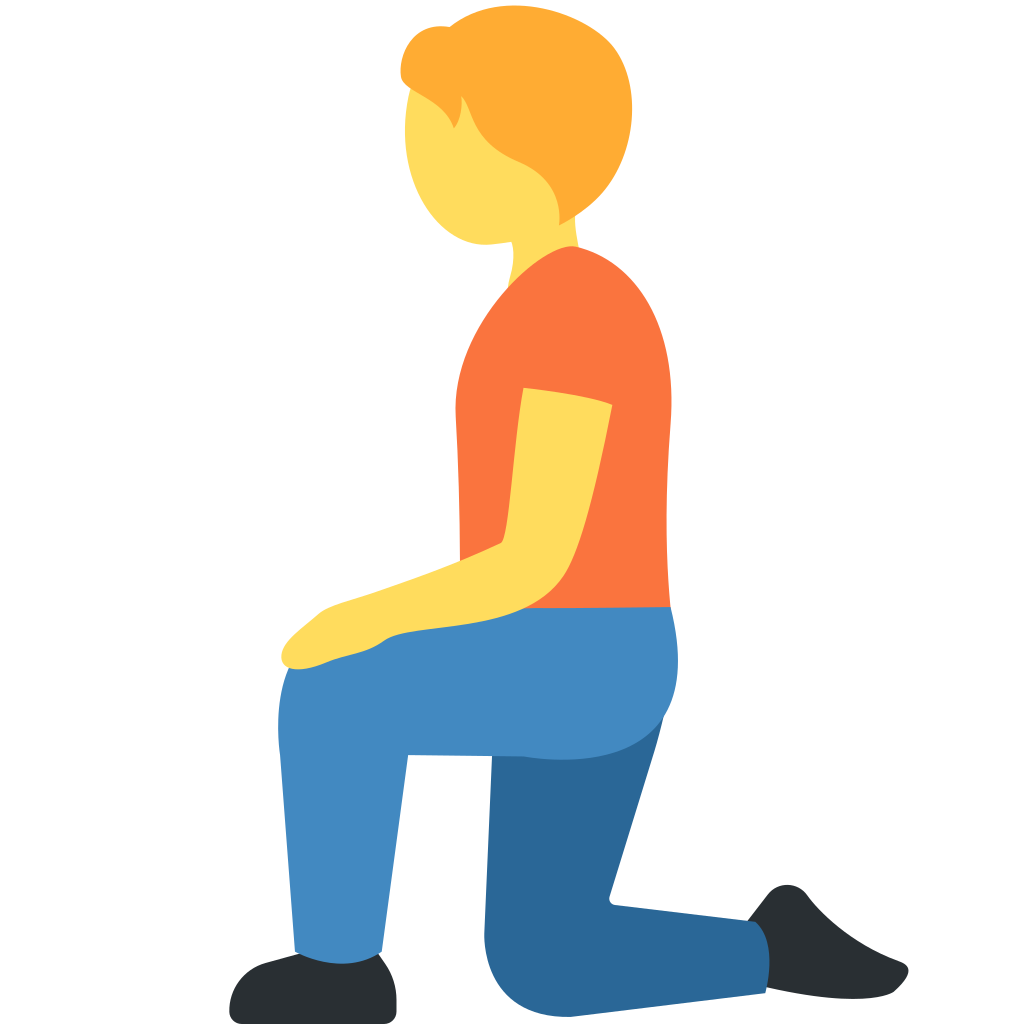 🧎 Person Kneeling Emoji Meaning