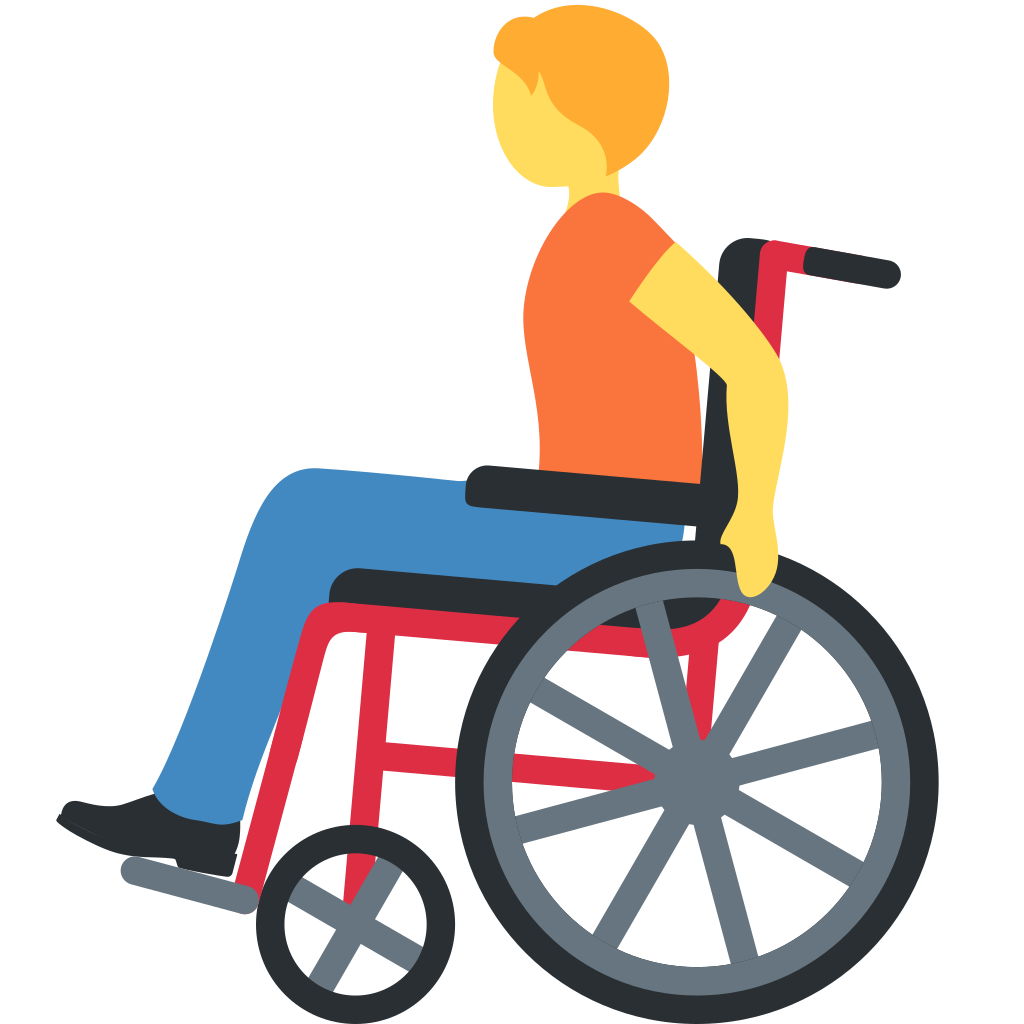 🧑‍🦽 Person in Manual Wheelchair Emoji Meaning