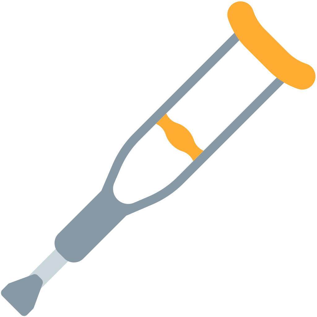 🩼 Crutch Emoji Meaning