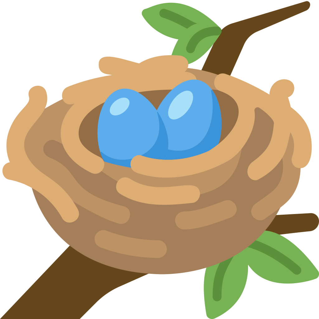 🪺 Nest with Eggs Emoji Meaning