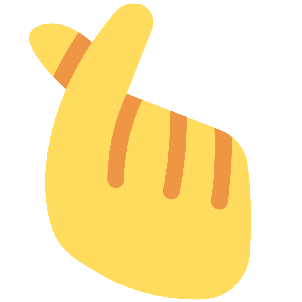 🫰 Hand With Index Finger and Thumb Crossed Emoji Meaning