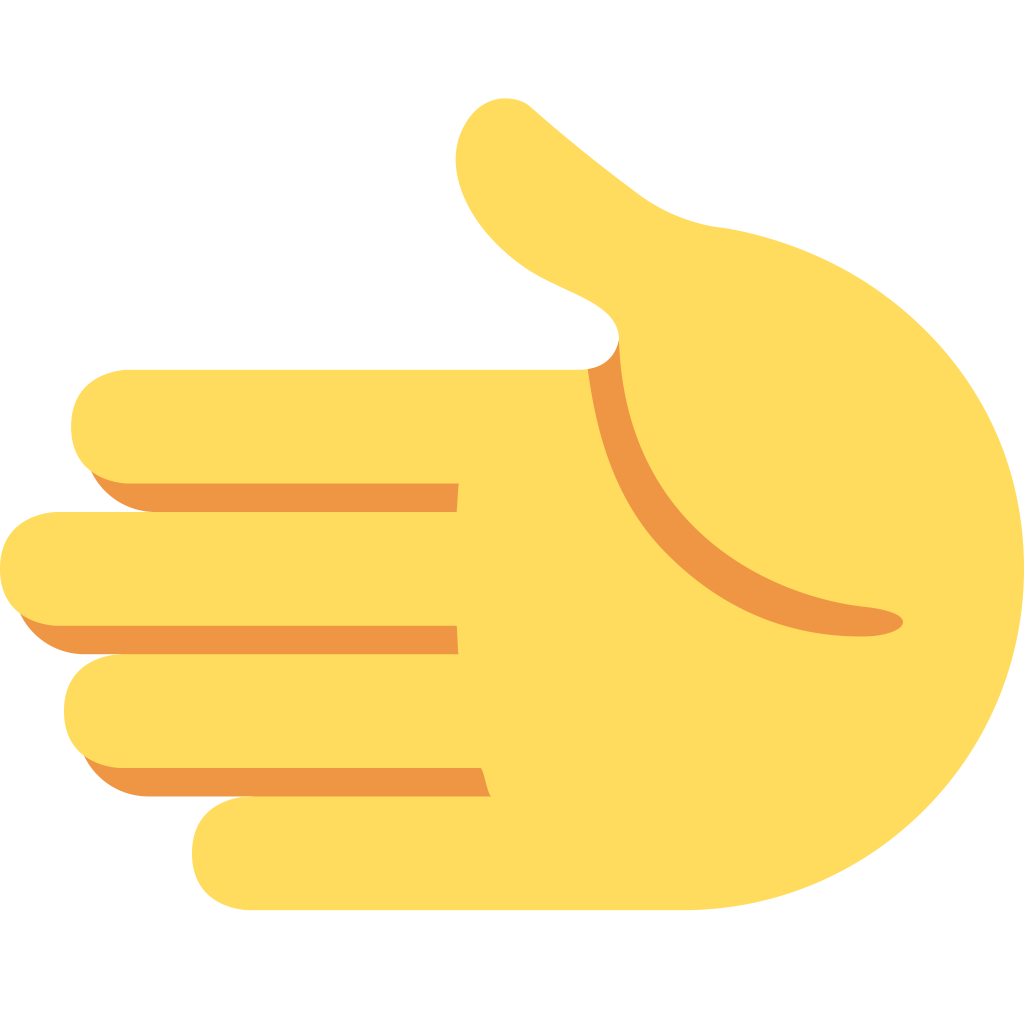 🫲 Leftwards Hand Emoji Meaning