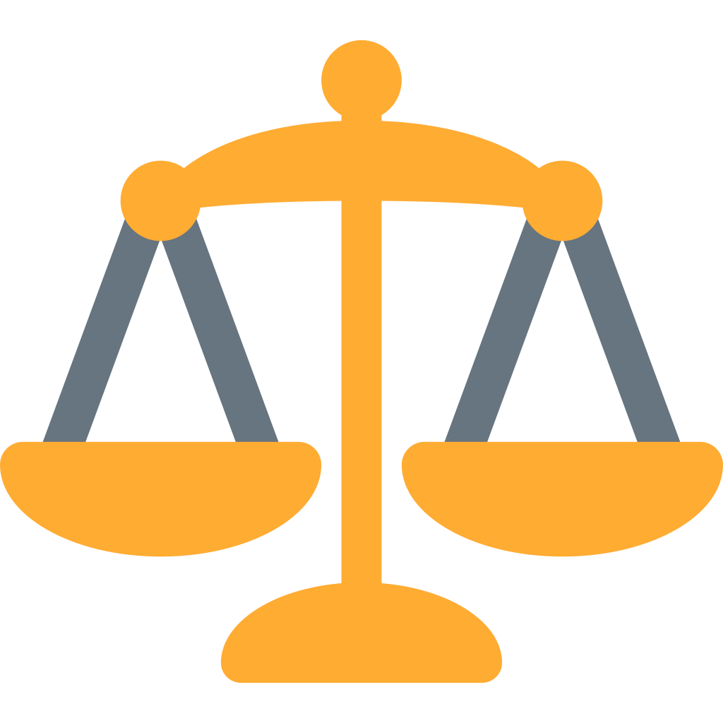 ⚖ Balance Scale emoji meaning