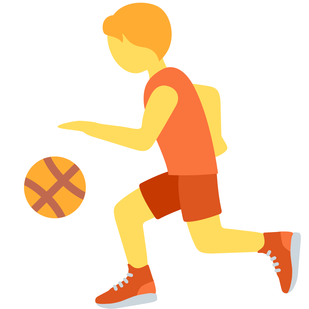 ⛹ Person Bouncing Ball Emoji Meaning