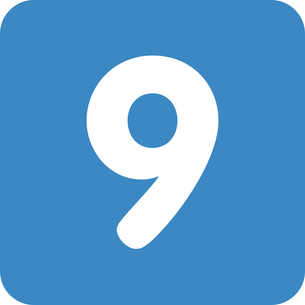 9⃣ emoji meaning