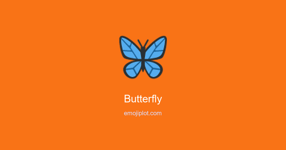 Butterfly Emoji