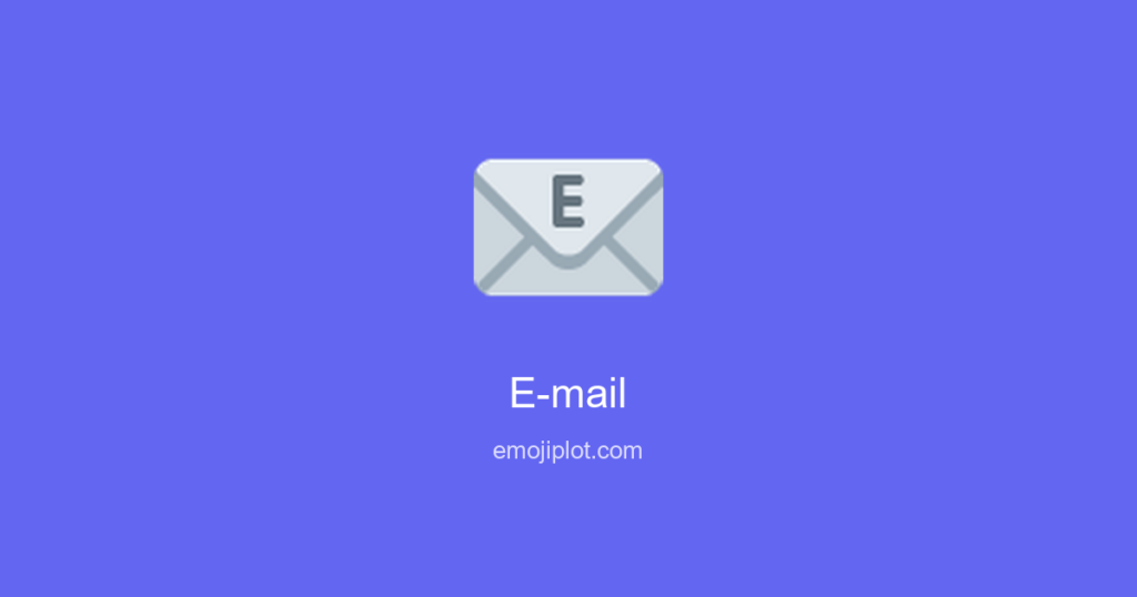 E-mail Emoji