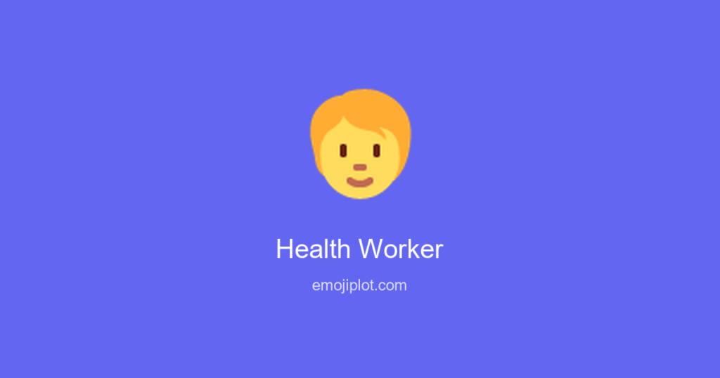 Health Worker Emoji