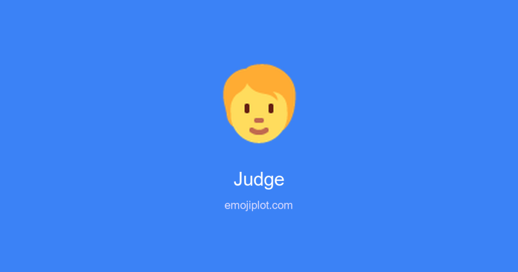 Judge Emoji
