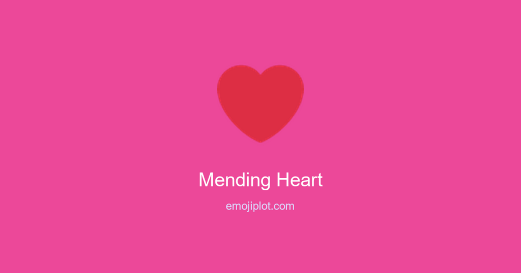 Mending Heart Emoji