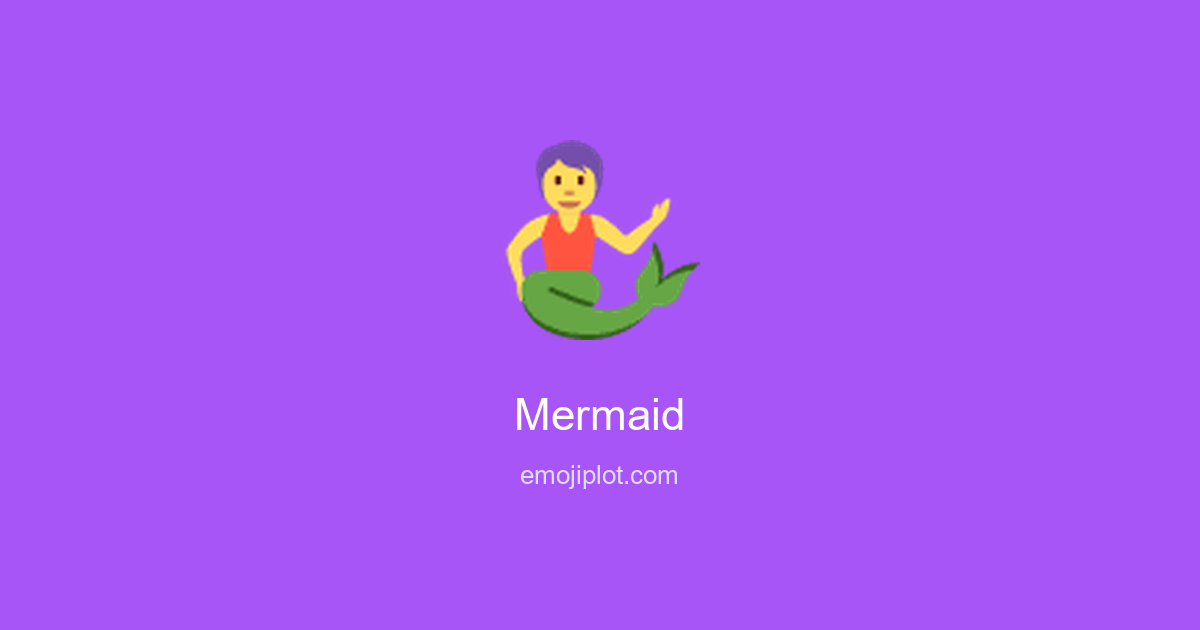 Mermaid Emoji