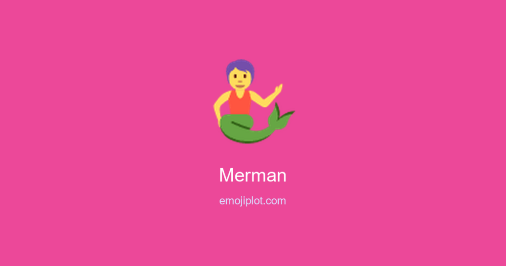 Merman Emoji