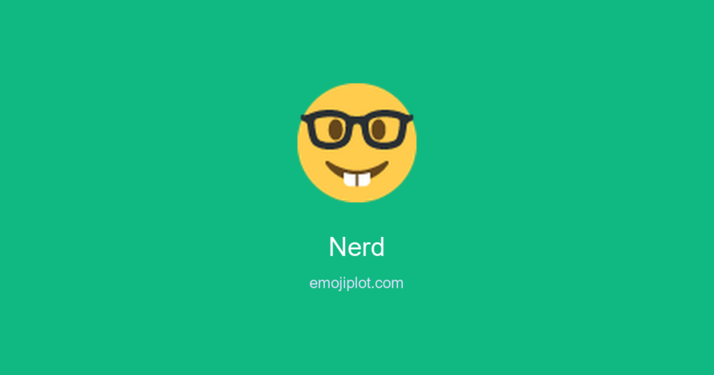 Nerd Emoji