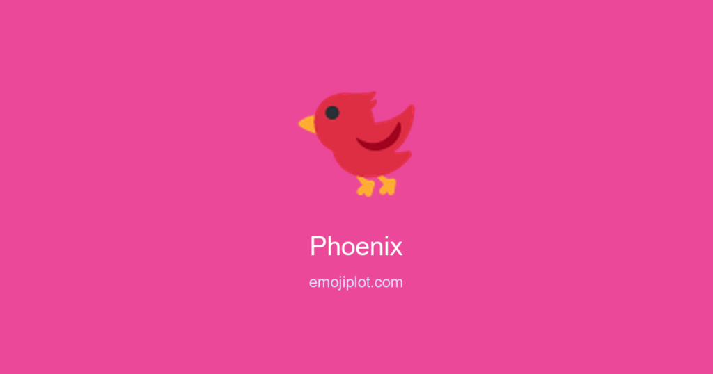 Phoenix Emoji
