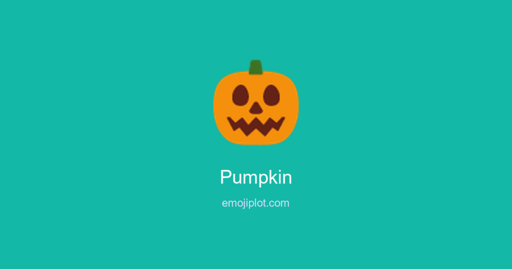 Pumpkin Emoji