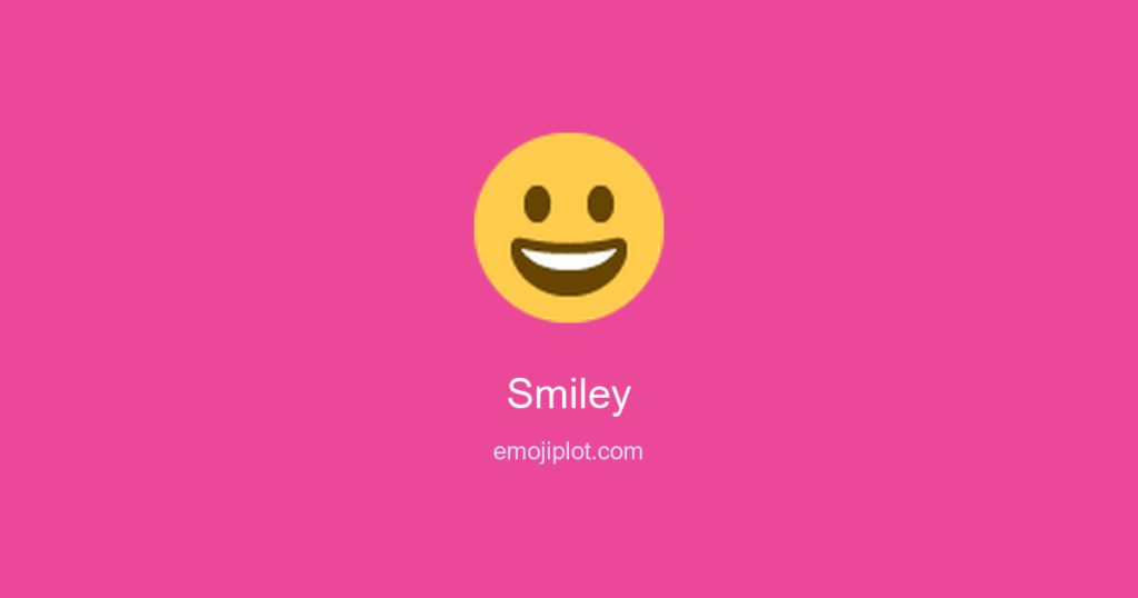 Smiley Emoji