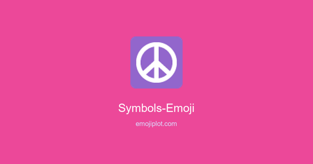 Symbols-Emoji Emoji
