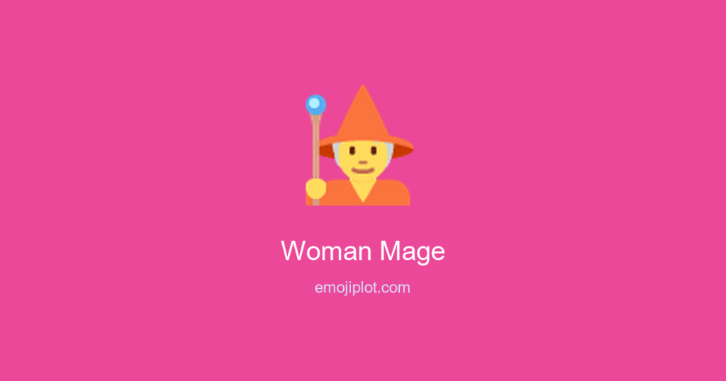 Woman Mage Emoji
